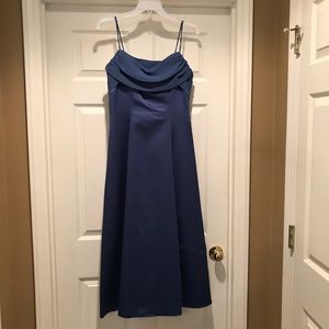 Blue Bridesmaid or cocktail dress